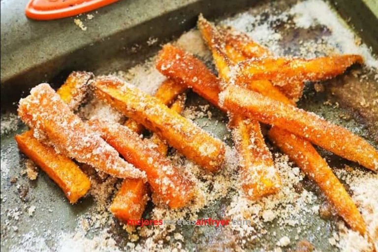 Batatas Fritas con Canela y Azúcar en la Freidora de Aire