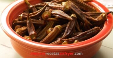 Cómo preparar Okra con Pimentón Ahumado en la Freidora de Aire
