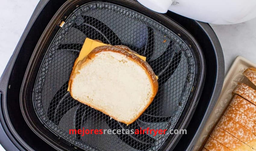 Cómo preparar Sandwich de Queso en la Freidora de Aire