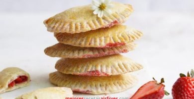 Empanadas Rellenas de Fresa en la Freidora de Aire