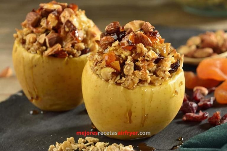 🍏 Manzanas Rellenas De Frutos Secos En La Airfryer 2023