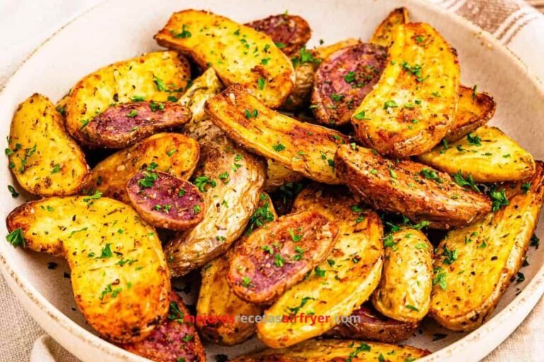 Patatas alevines en airfryer