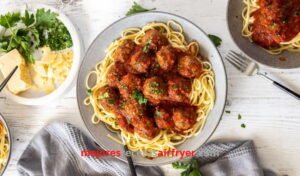 Albóndigas Dulces y Picantes en la Air Fryer