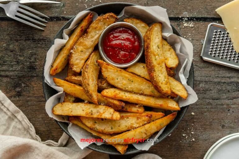 Receta de Papas en Casco en la Freidora de Aire