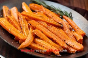 Receta deliciosas Zanahorias con Especias en la Freidora de Aire