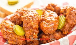 Trocitos de Pollo Nashville sin gluten en Air Fryer