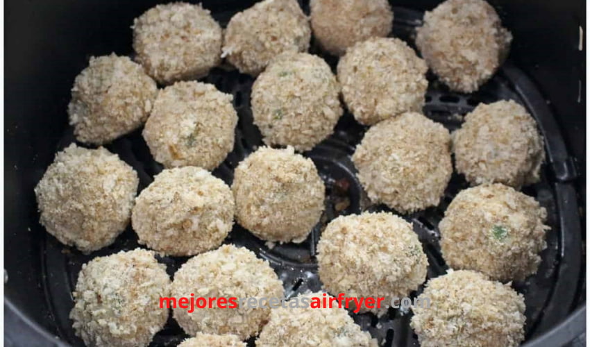 receta de arancini de quinoa en air fryer